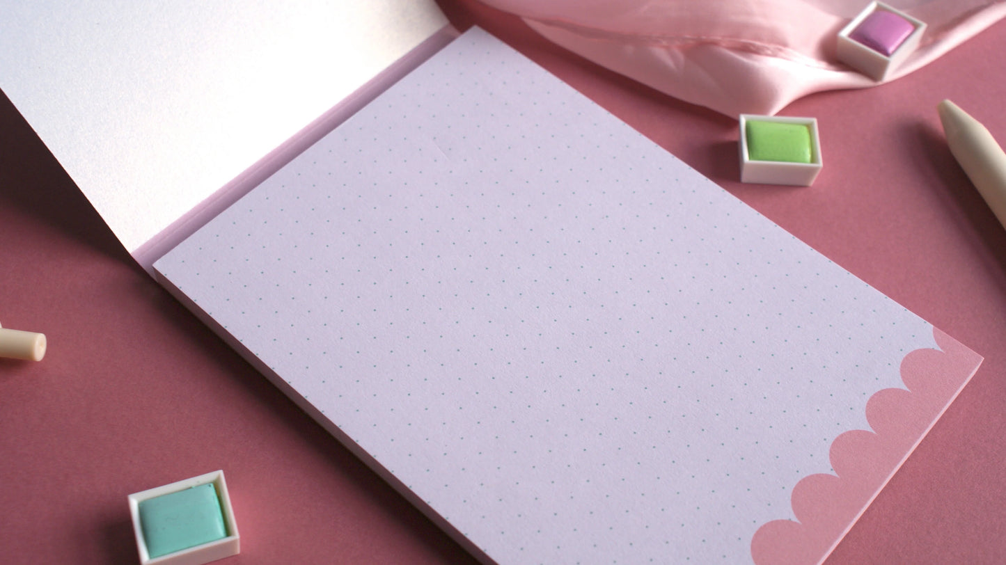 Strawberry - Dotted Notebook