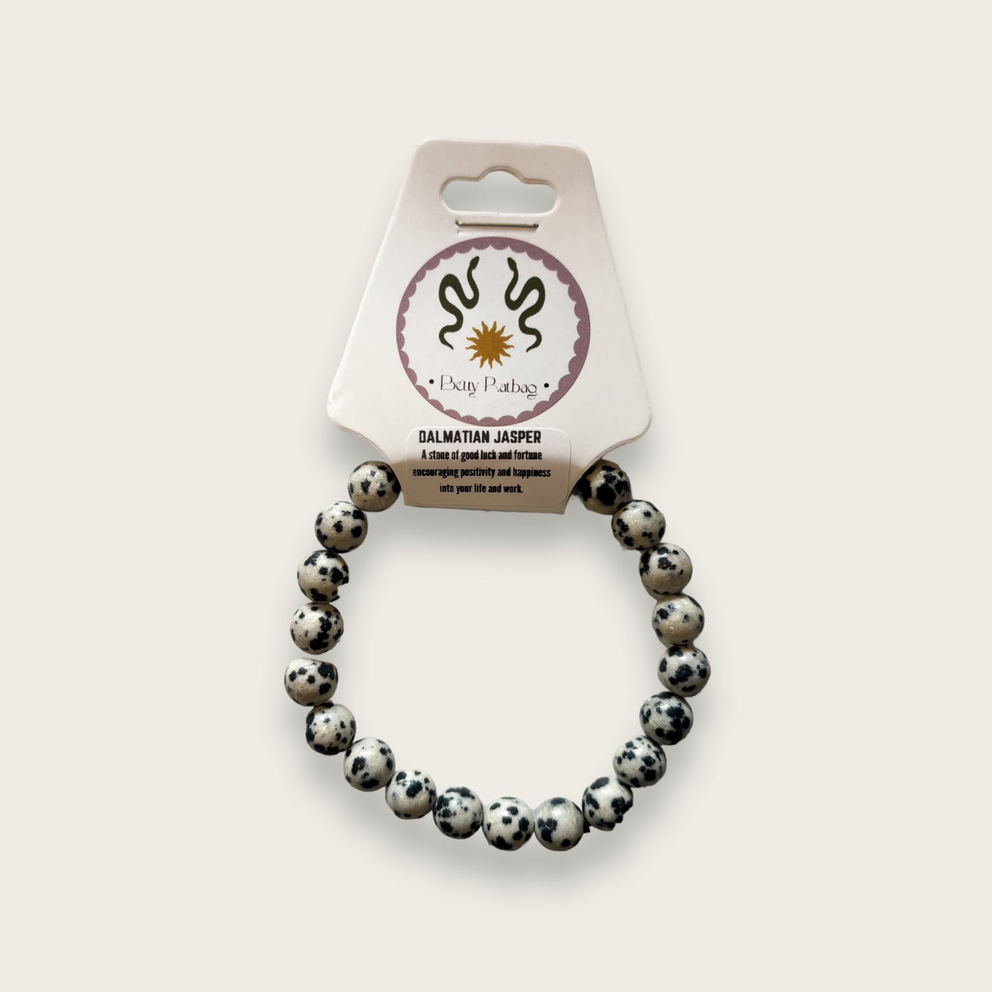 Dalmatian Jasper Bracelet