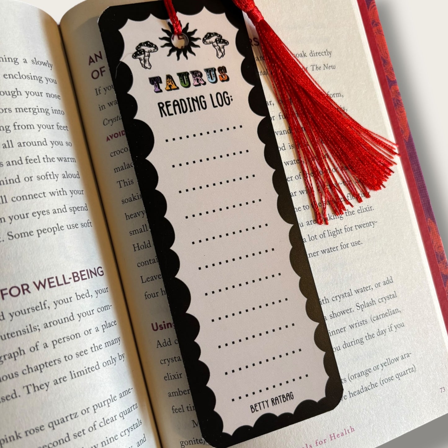 Taurus Zodiac Bookmark