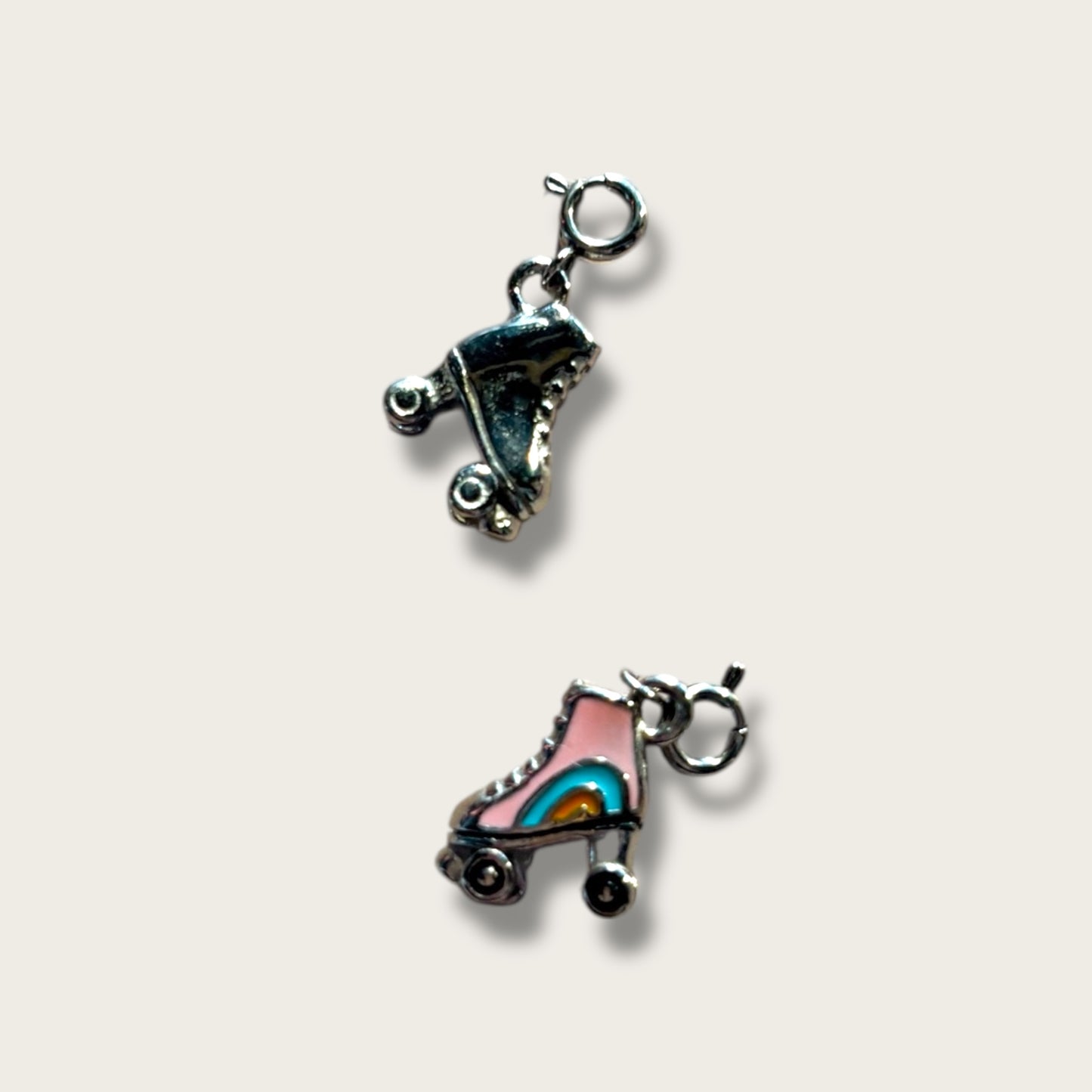 Rollerskate Charm 1pc - Stainless Steel