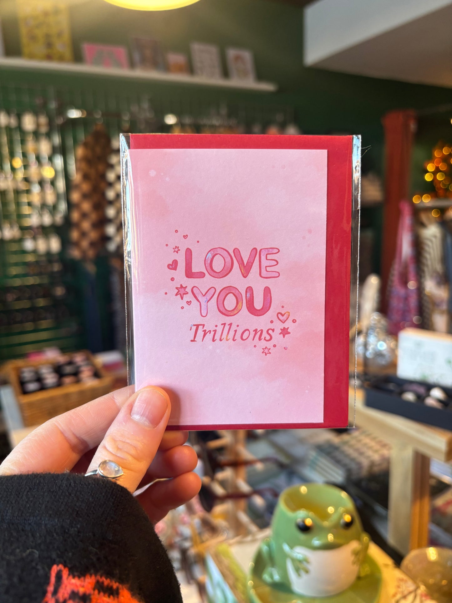 Love You Trillions - Mini Greeting Card