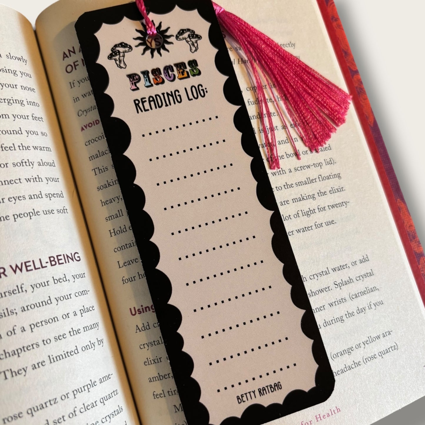 Pisces Zodiac Bookmark