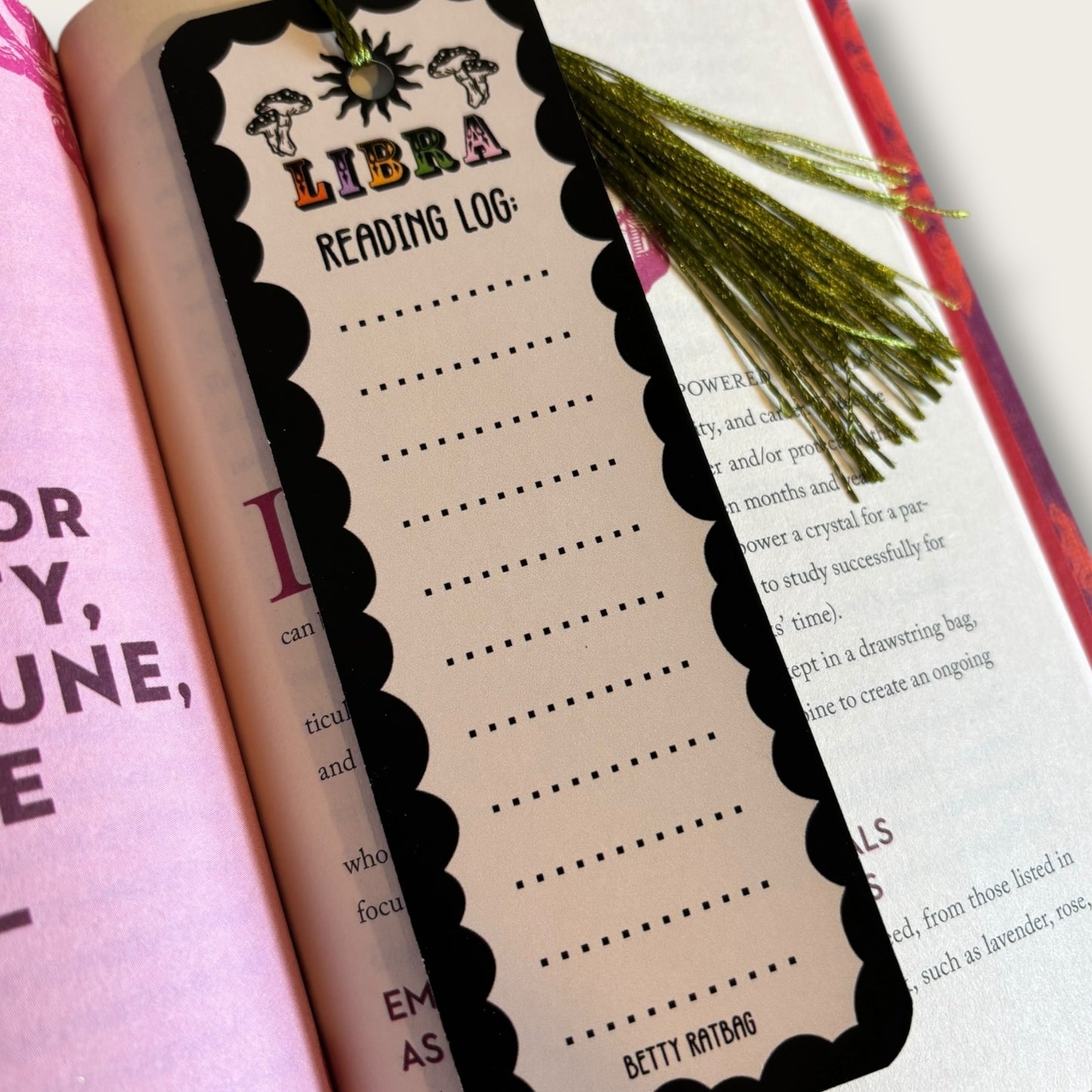 Libra Zodiac Bookmark