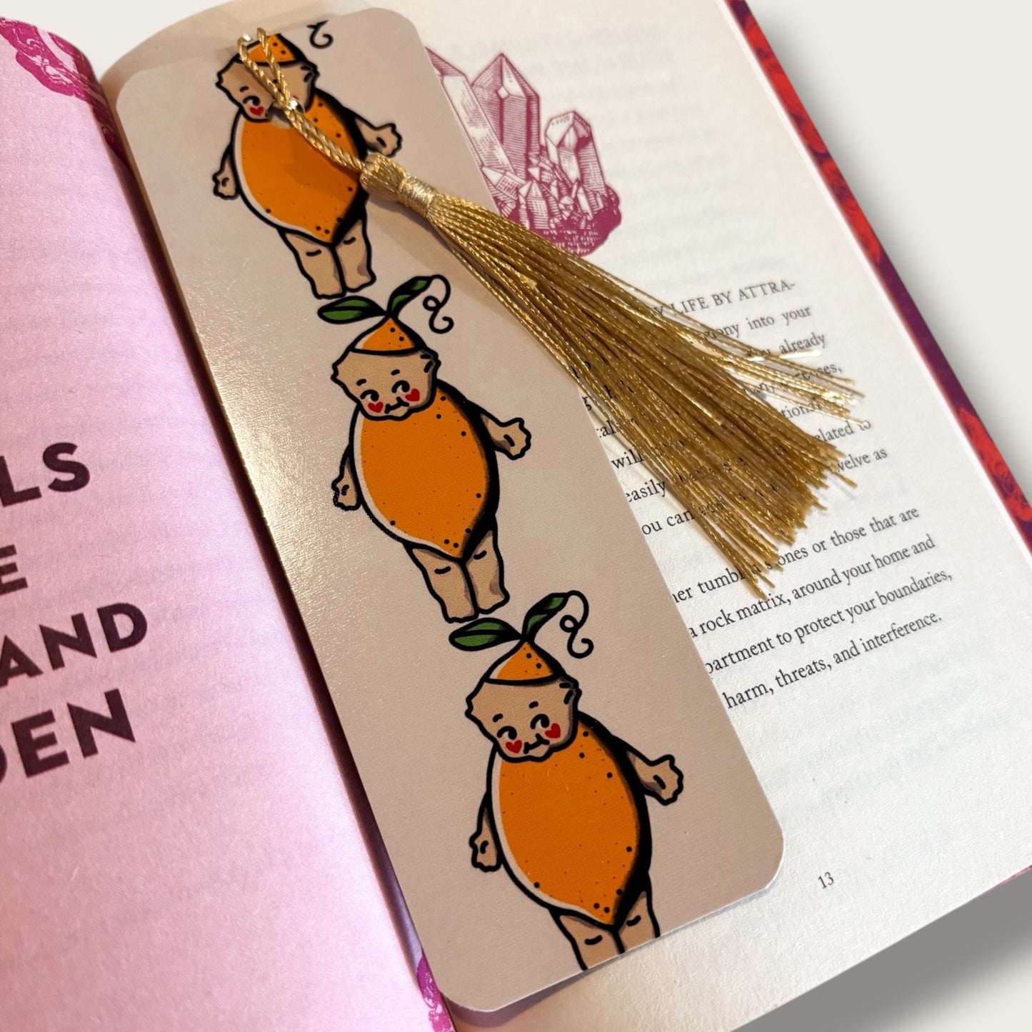 Lemon Kewpie Bookmark