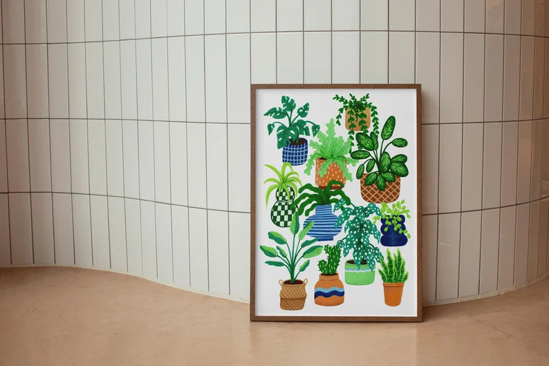 Plants A4 Print