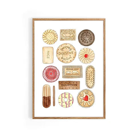 Biscuits A4 Print