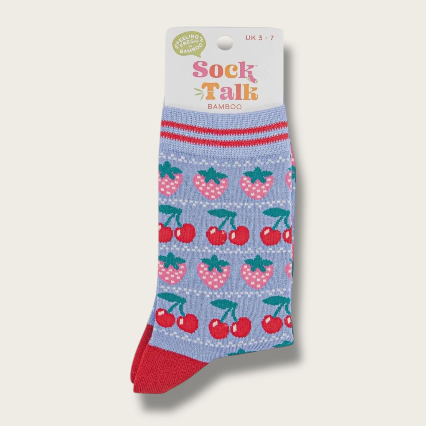 Women’s Socks Strawberries & Cherries