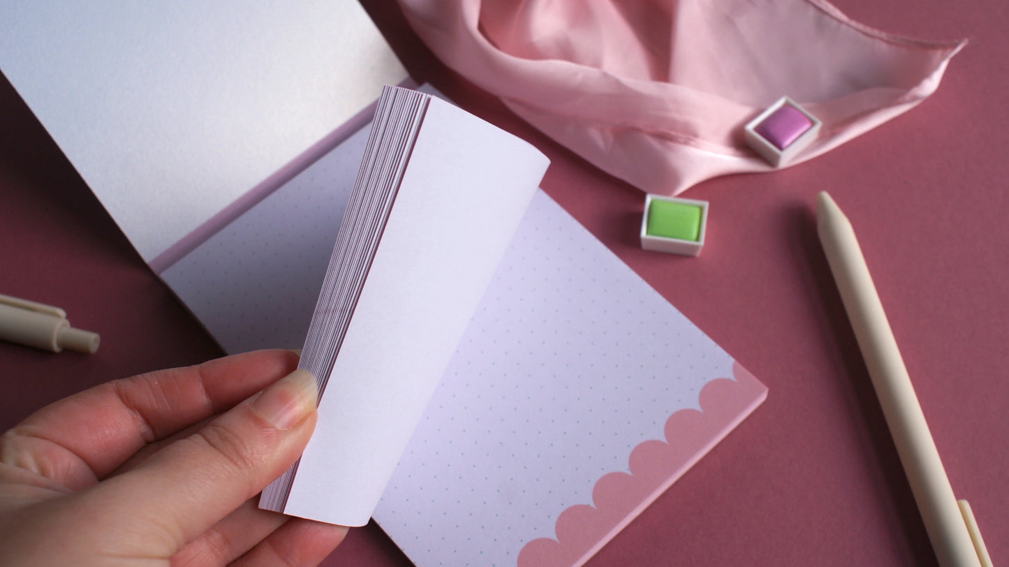 Strawberry - Dotted Notebook
