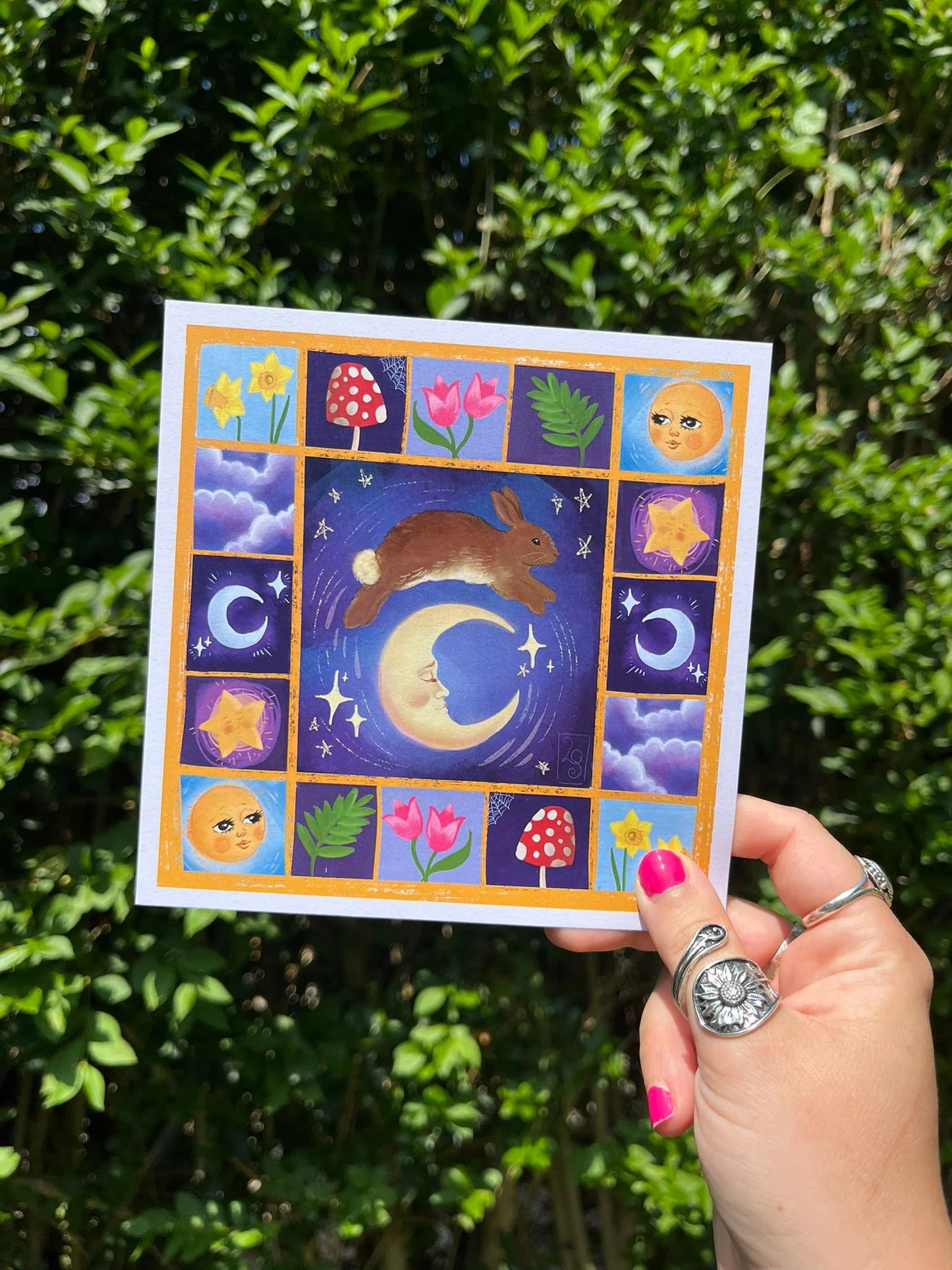 Ode to Spring Mini Square Print