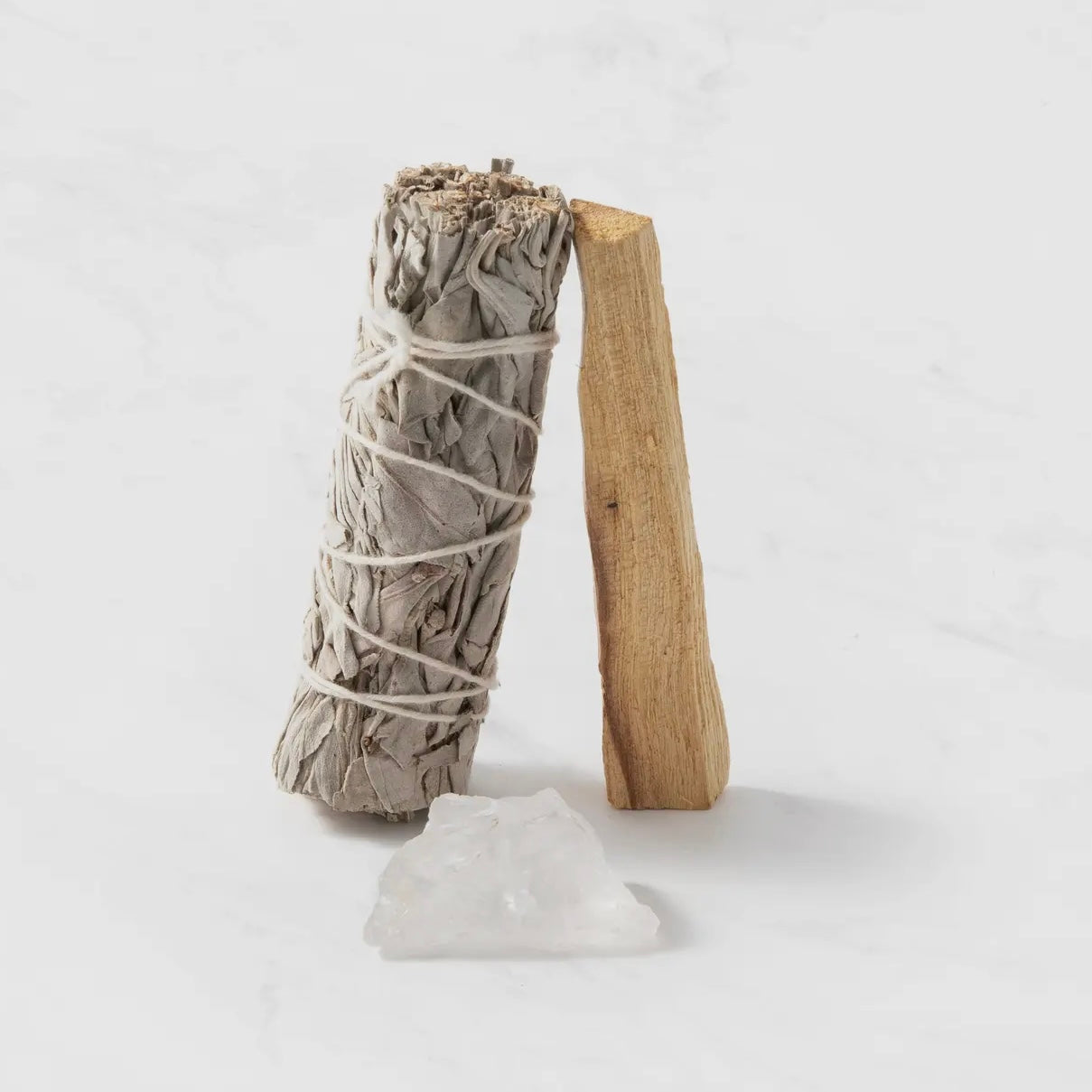 Sage Gift Set - Clear Quartz