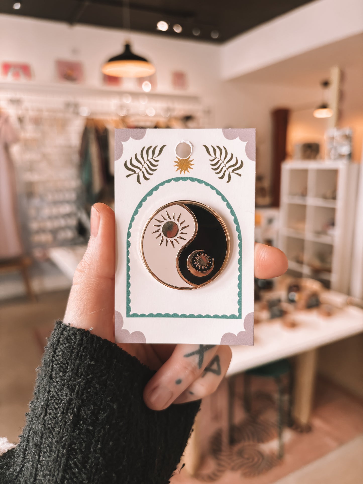 Sun & Moon Yin Yang