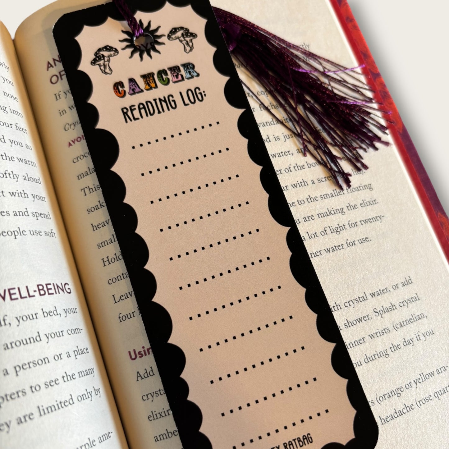 Cancer Zodiac Bookmark