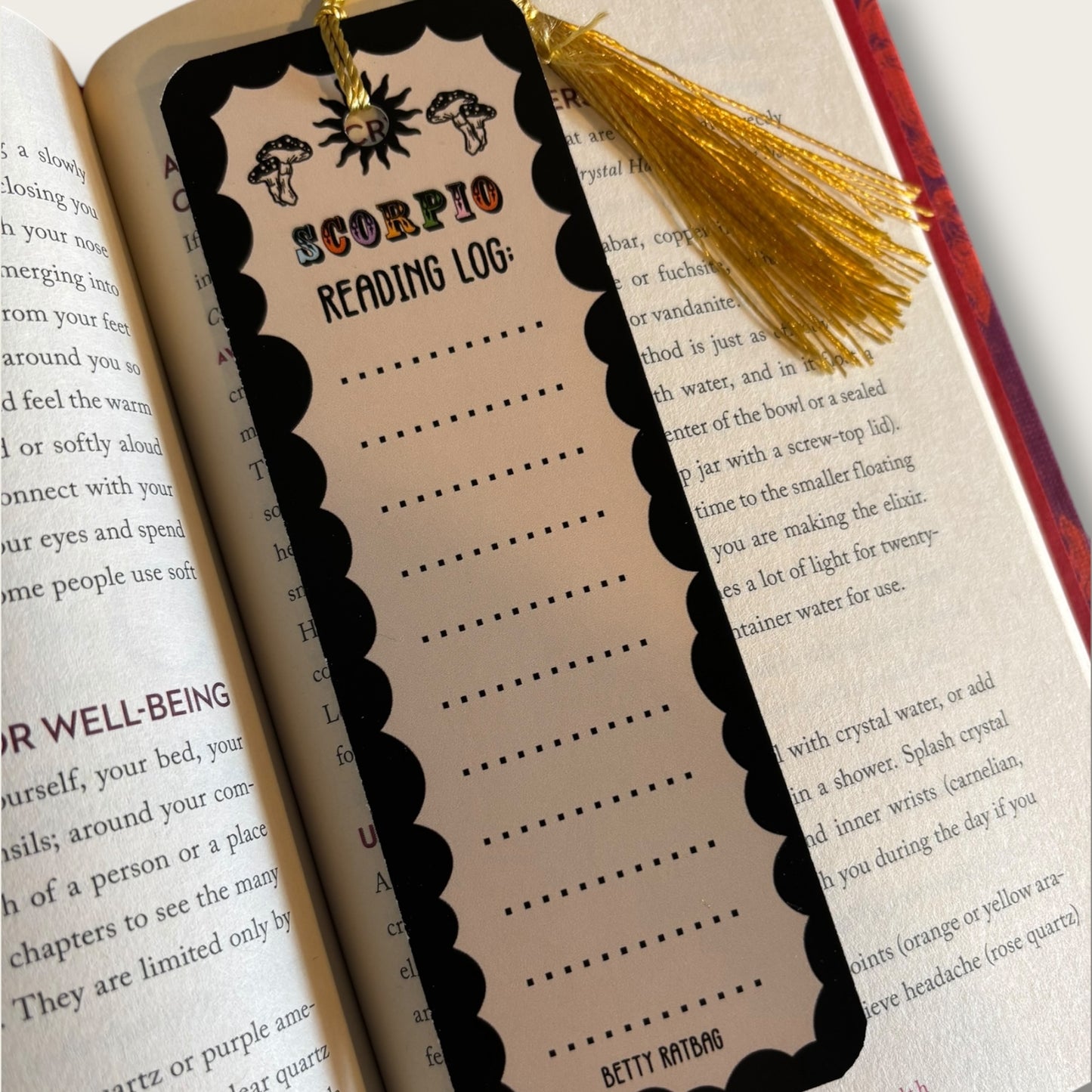 Scorpio Zodiac Bookmark