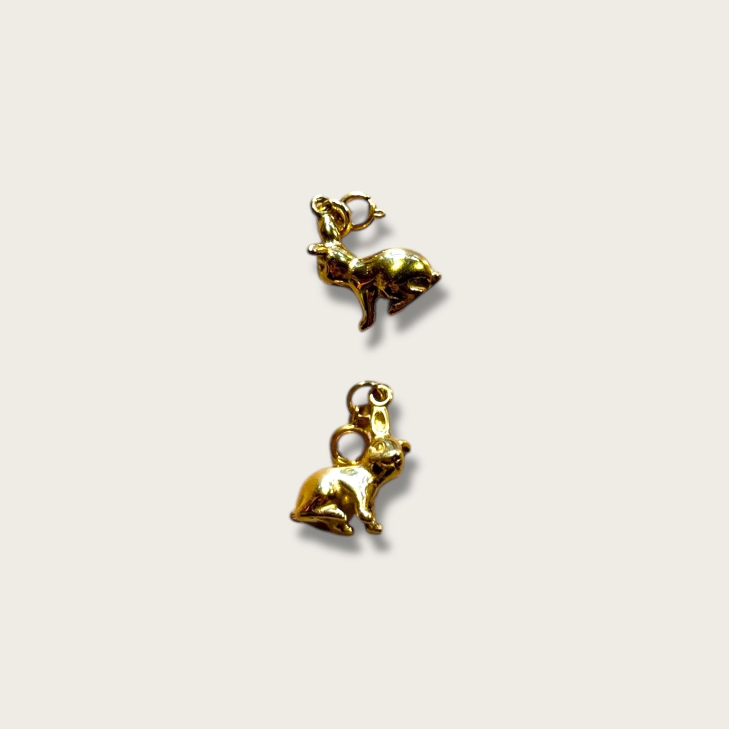 Rabbit Charm 1pc - 18k Gold Plated