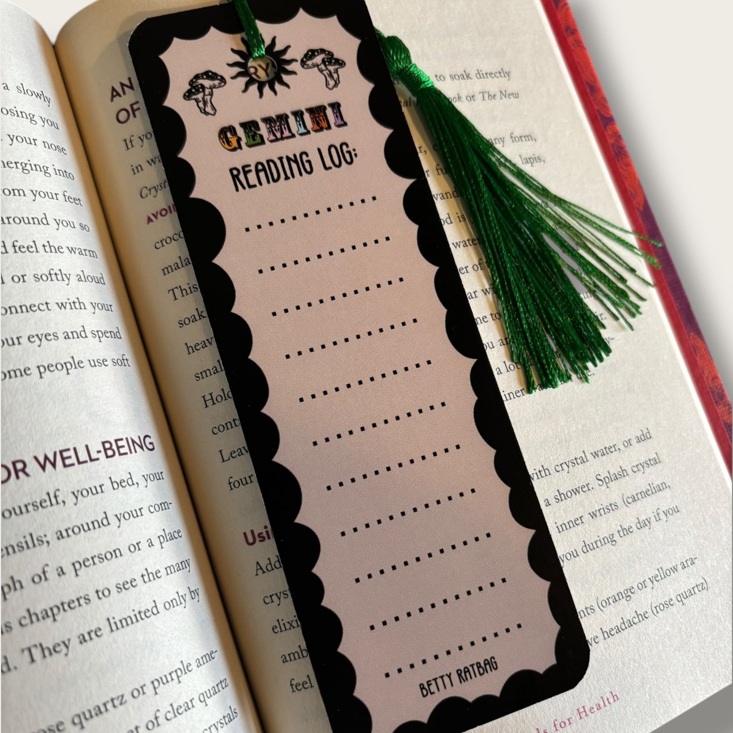 Gemini Zodiac Bookmark