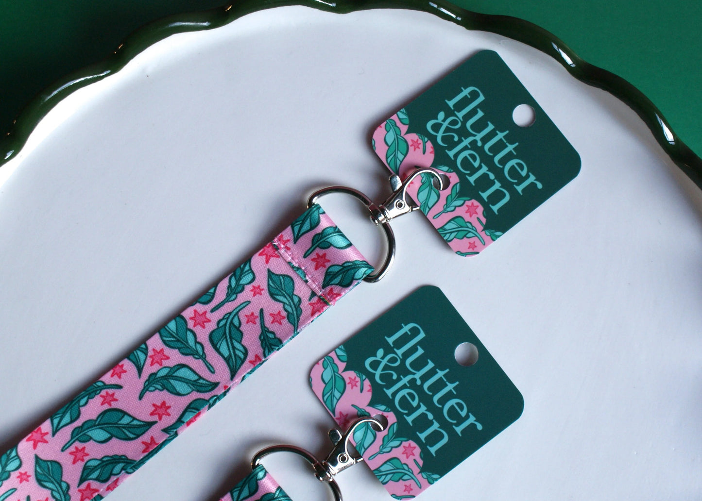 Leaves Lanyard