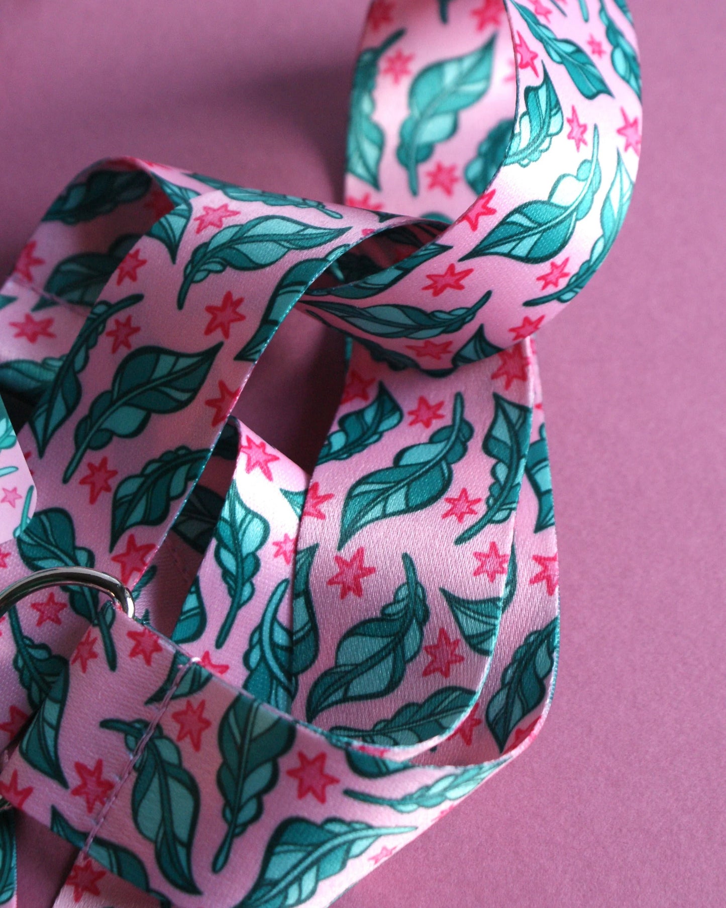 Leaves Lanyard