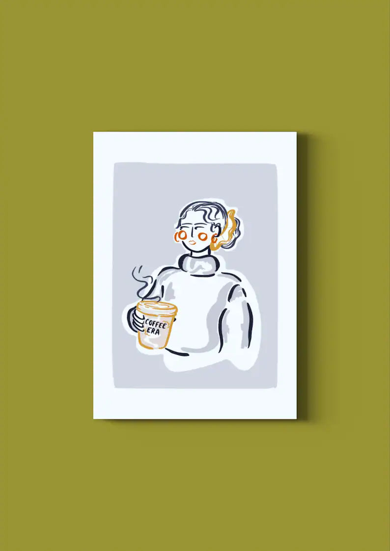 Coffee Era A4 Print