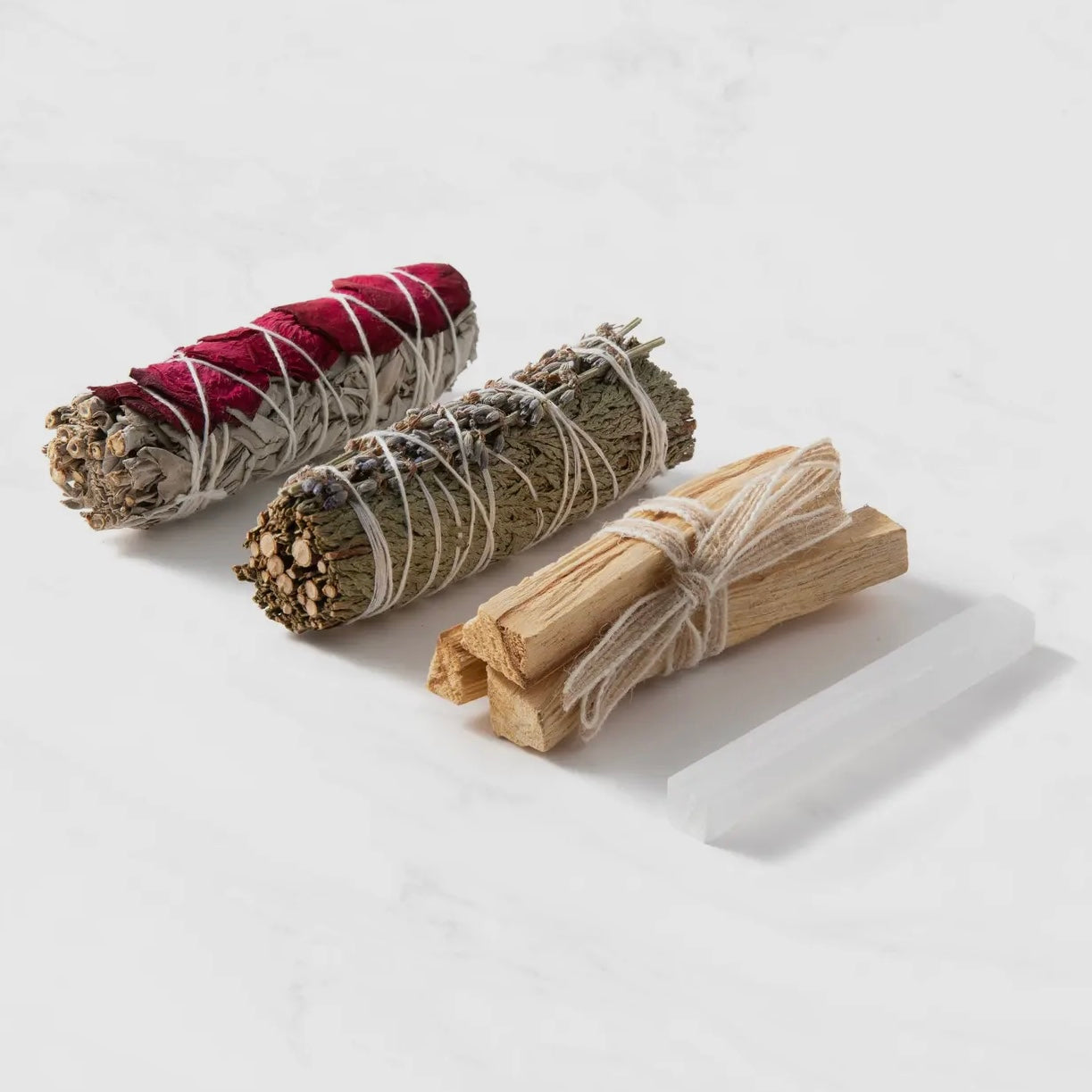 Smudge Ritual Gift Set - Cleanse, Ground & Uplift