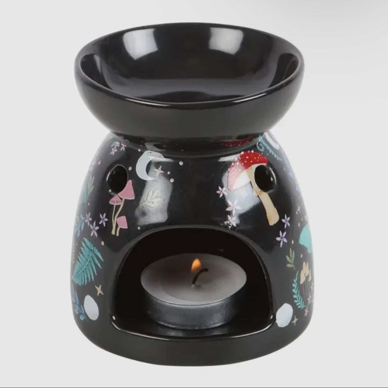 Dark Forest Print Oil Burner