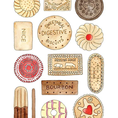 Biscuits A4 Print