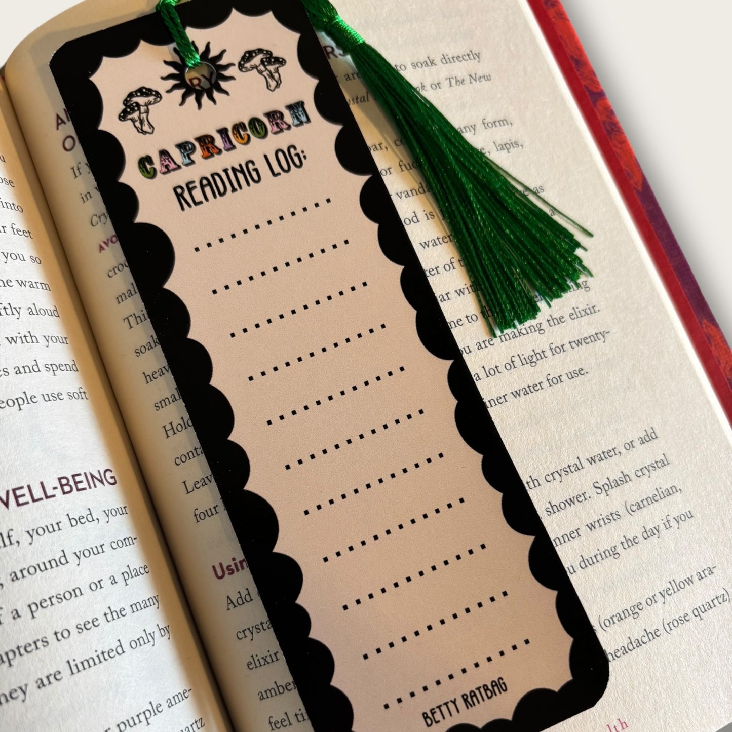 Capricorn Zodiac Bookmark