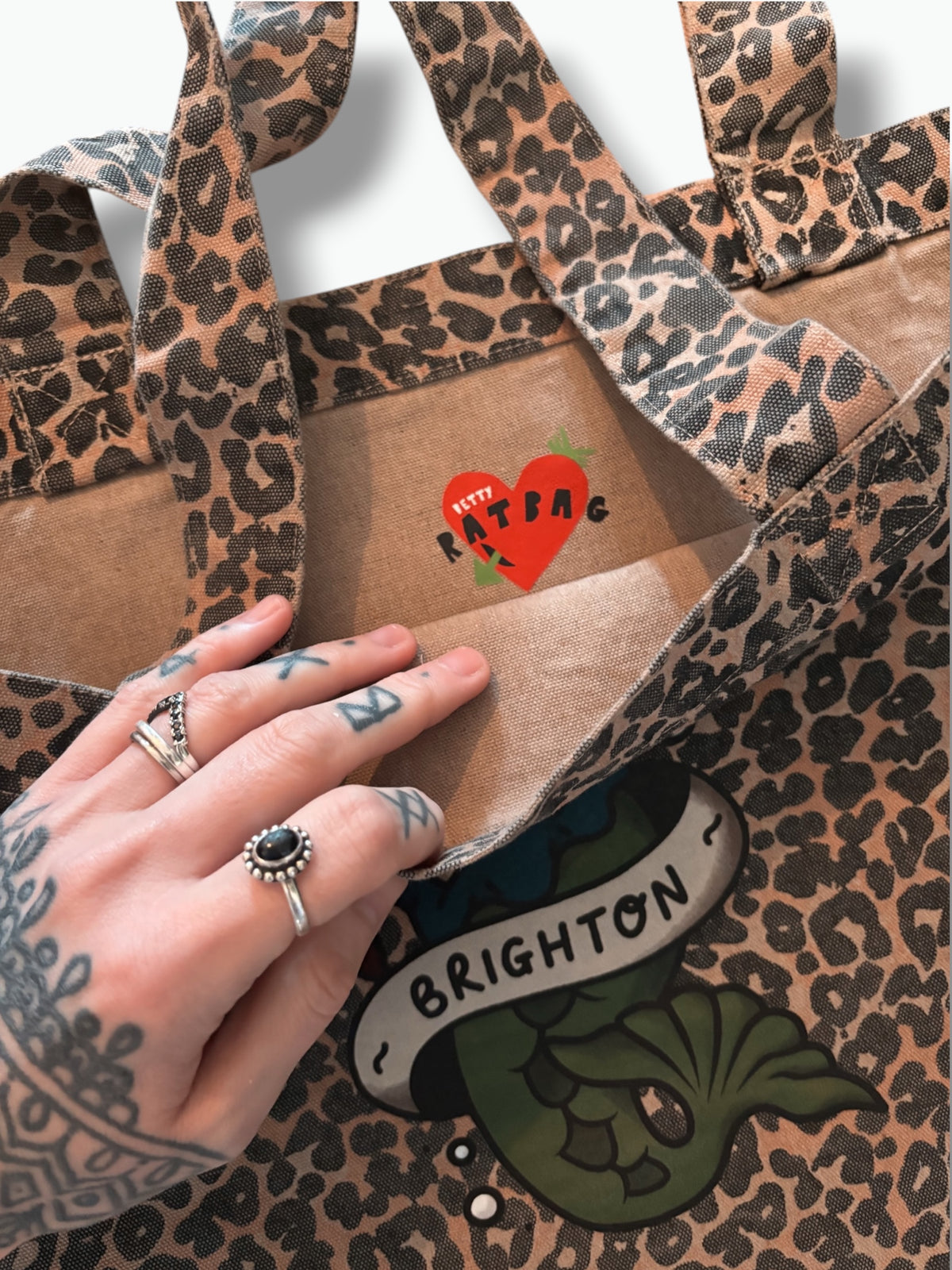 Kewpie Mermaid (Brighton) Tote