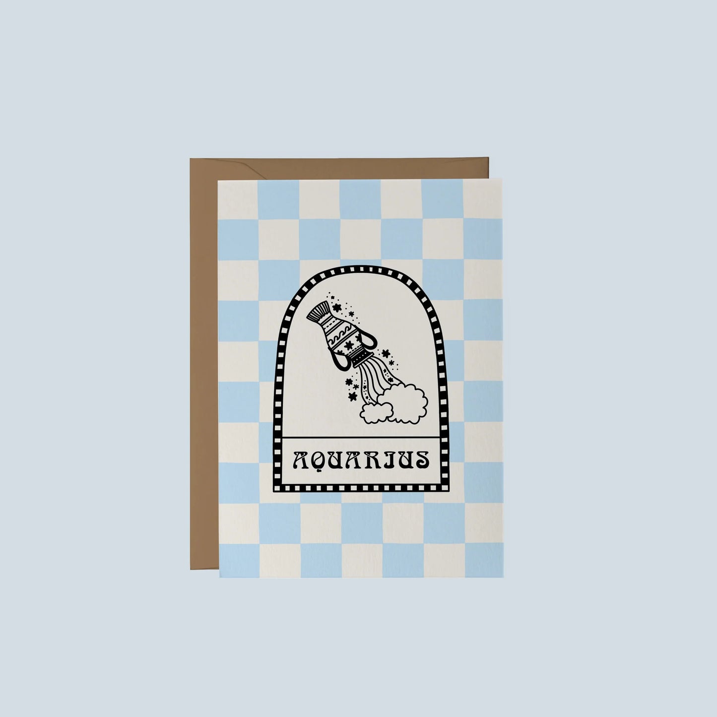 Aquarius Greeting Card