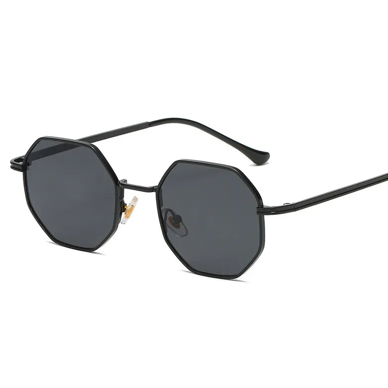Retro Hexagon Sunglasses