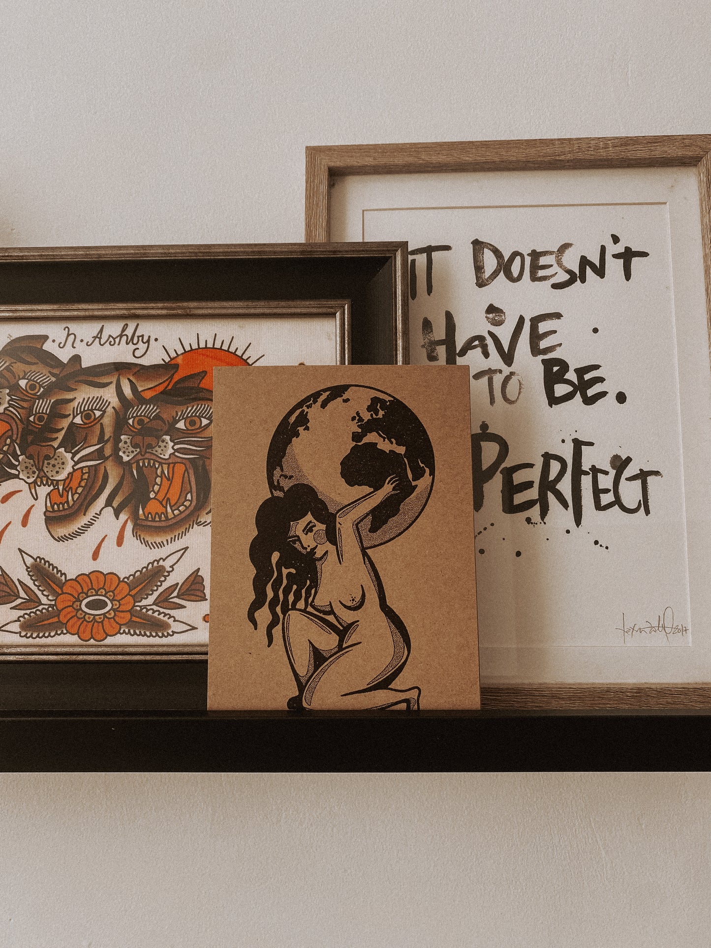 Weight Of The World Print