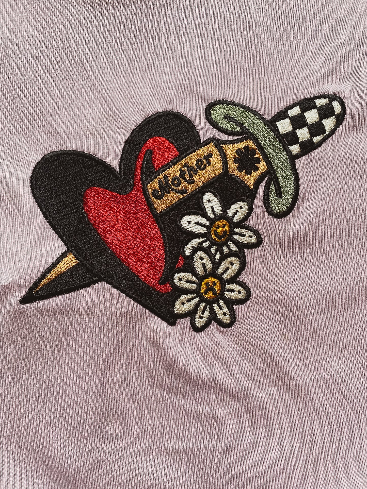 Dagger Embroidered Tank