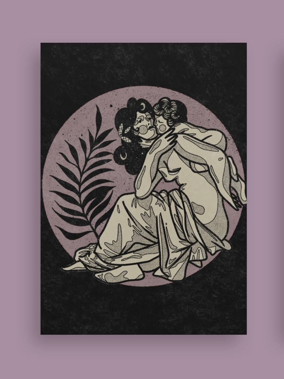 Ancestral Mother Of All Life - Gaea Postcard
