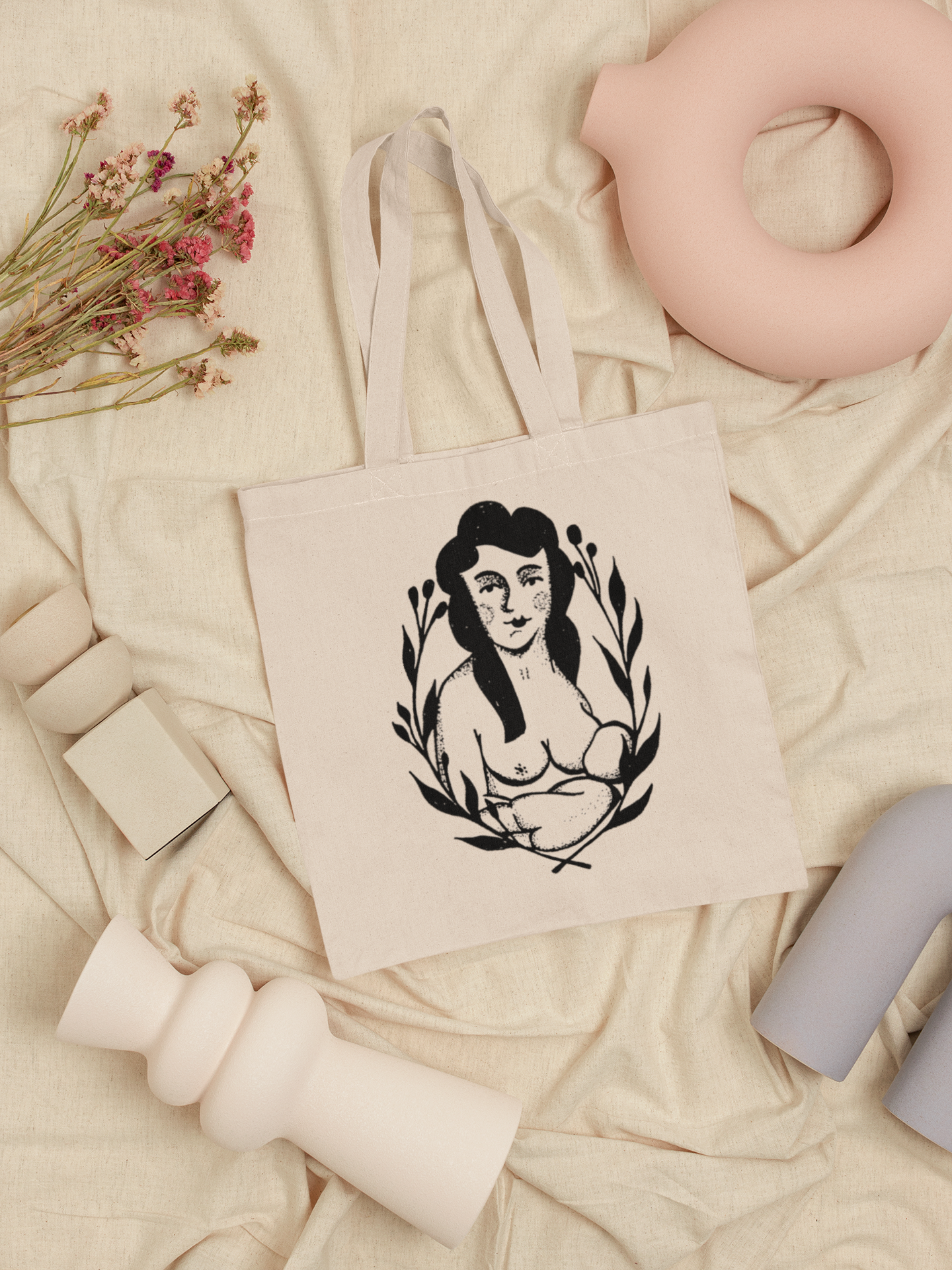 Classic Normalize Breastfeeding Cotton Tote
