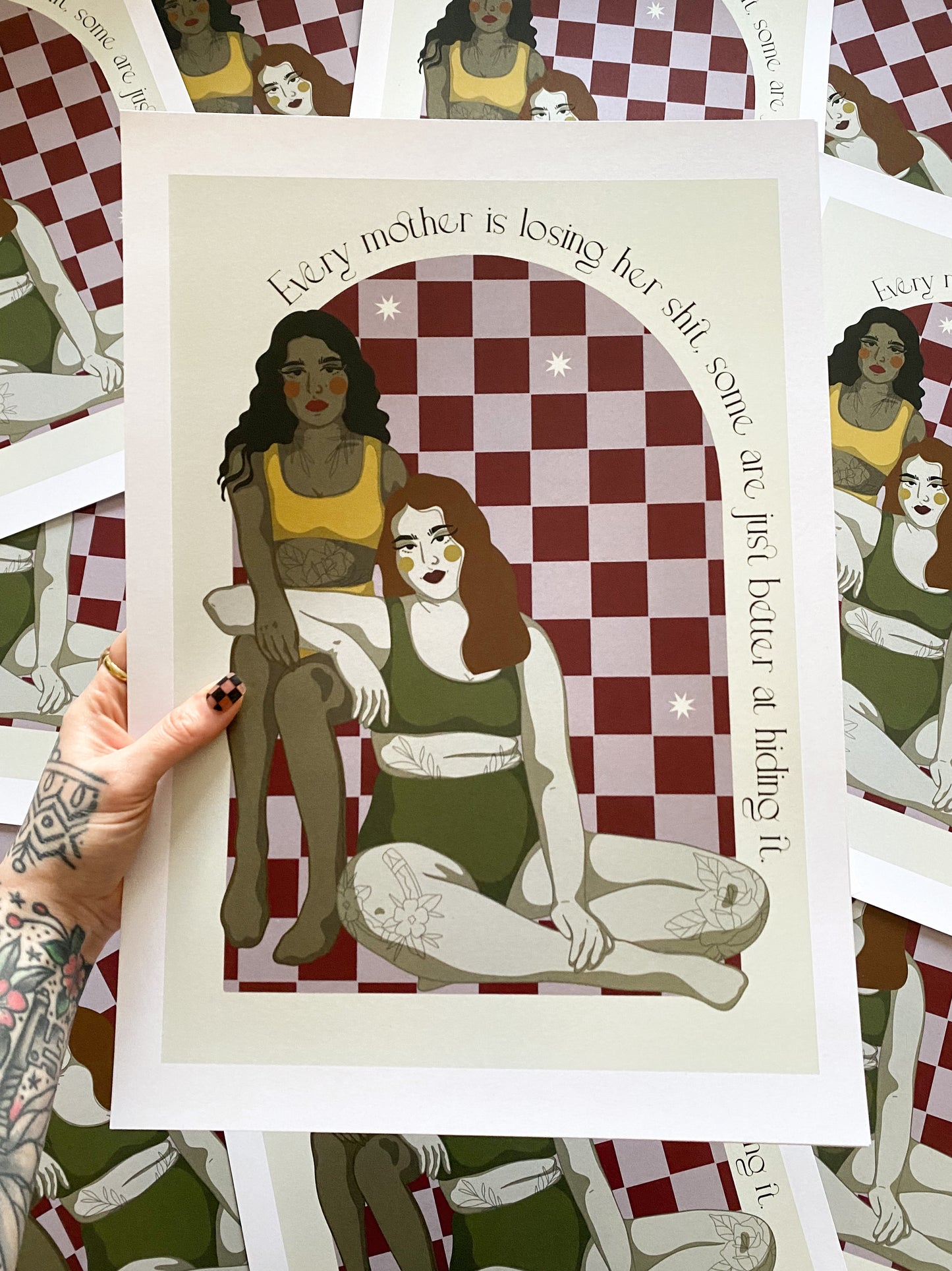 ‘Every Mama Is Losing Her Shit…’ Print A3