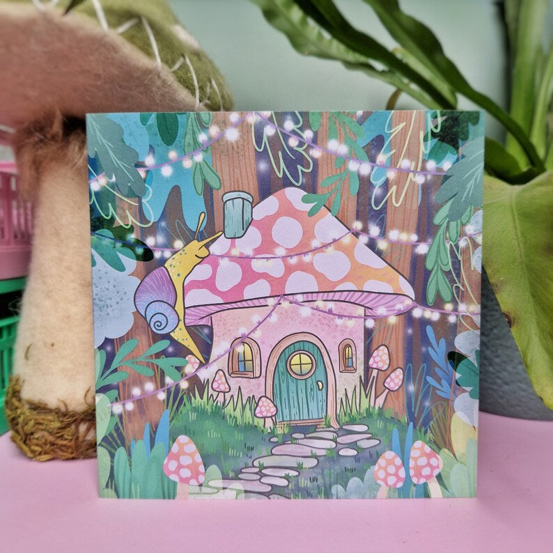 Snail Toadstool House