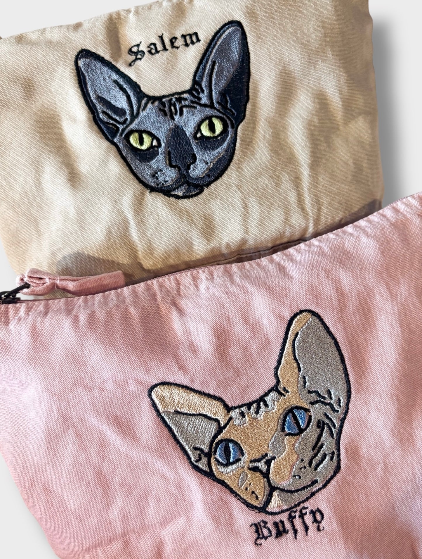 Custom Pet Embroidered Pouch