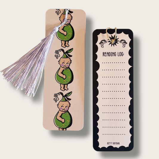 Pear Kewpie Bookmark