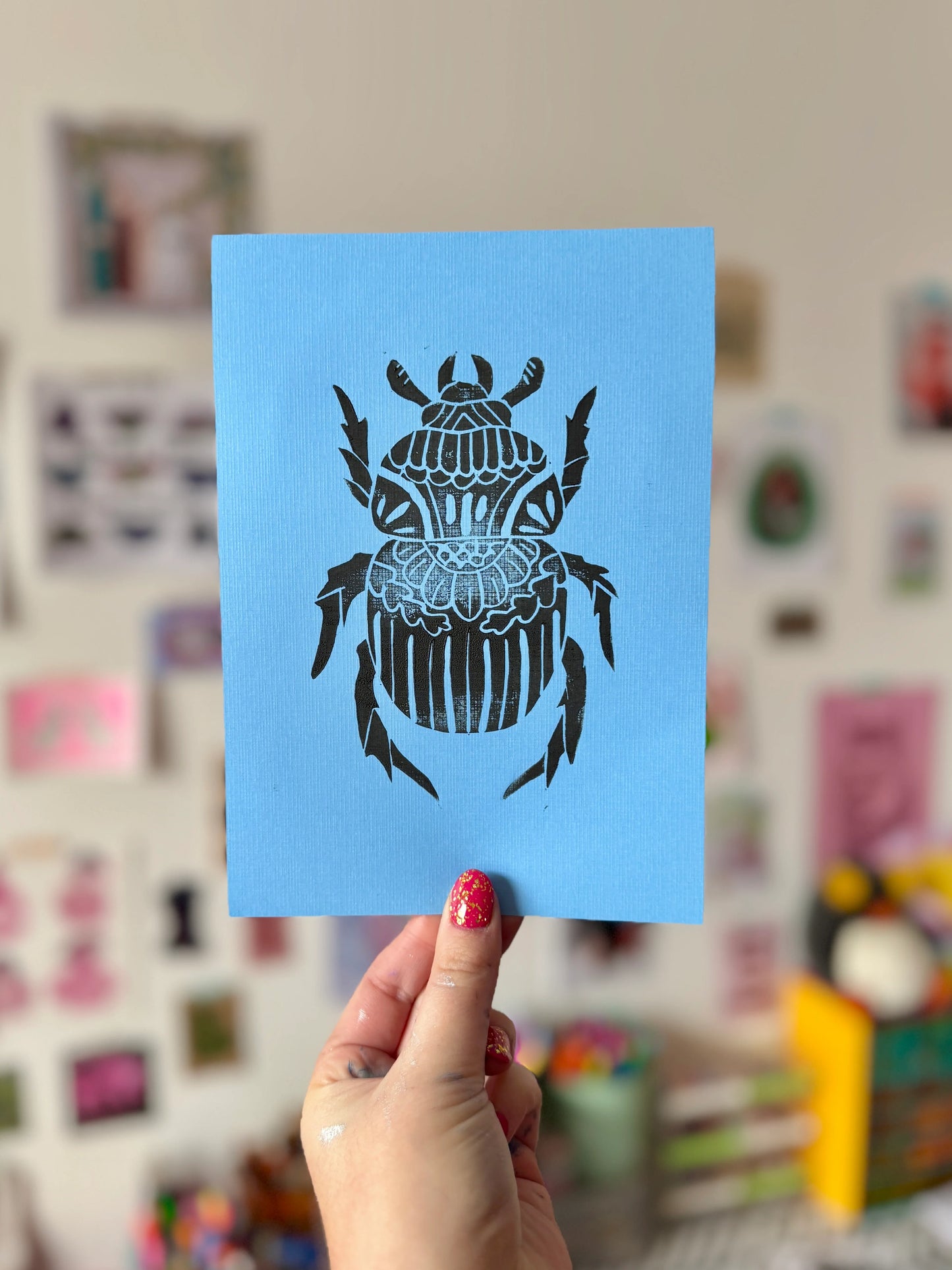 Beetle -Lino