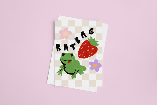 Ratbag Greeting Card