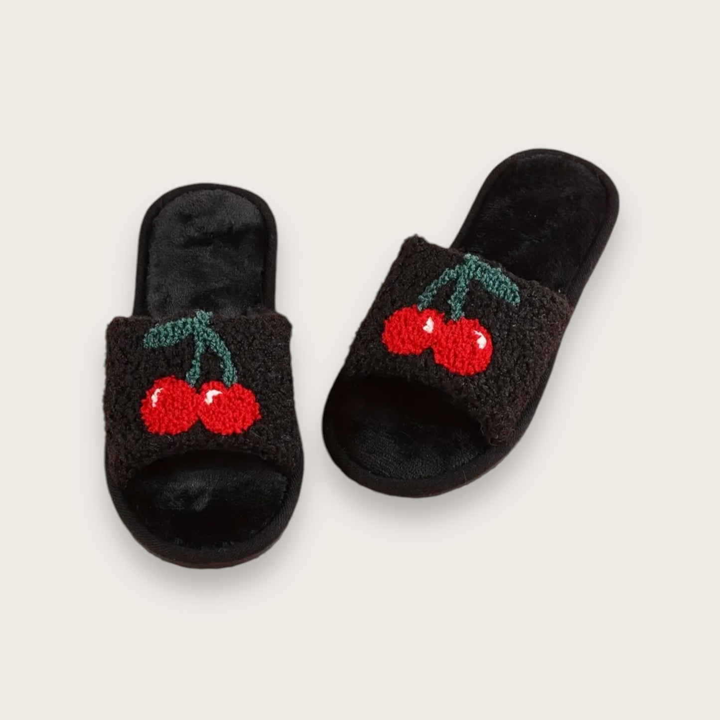 Cherry Slippers