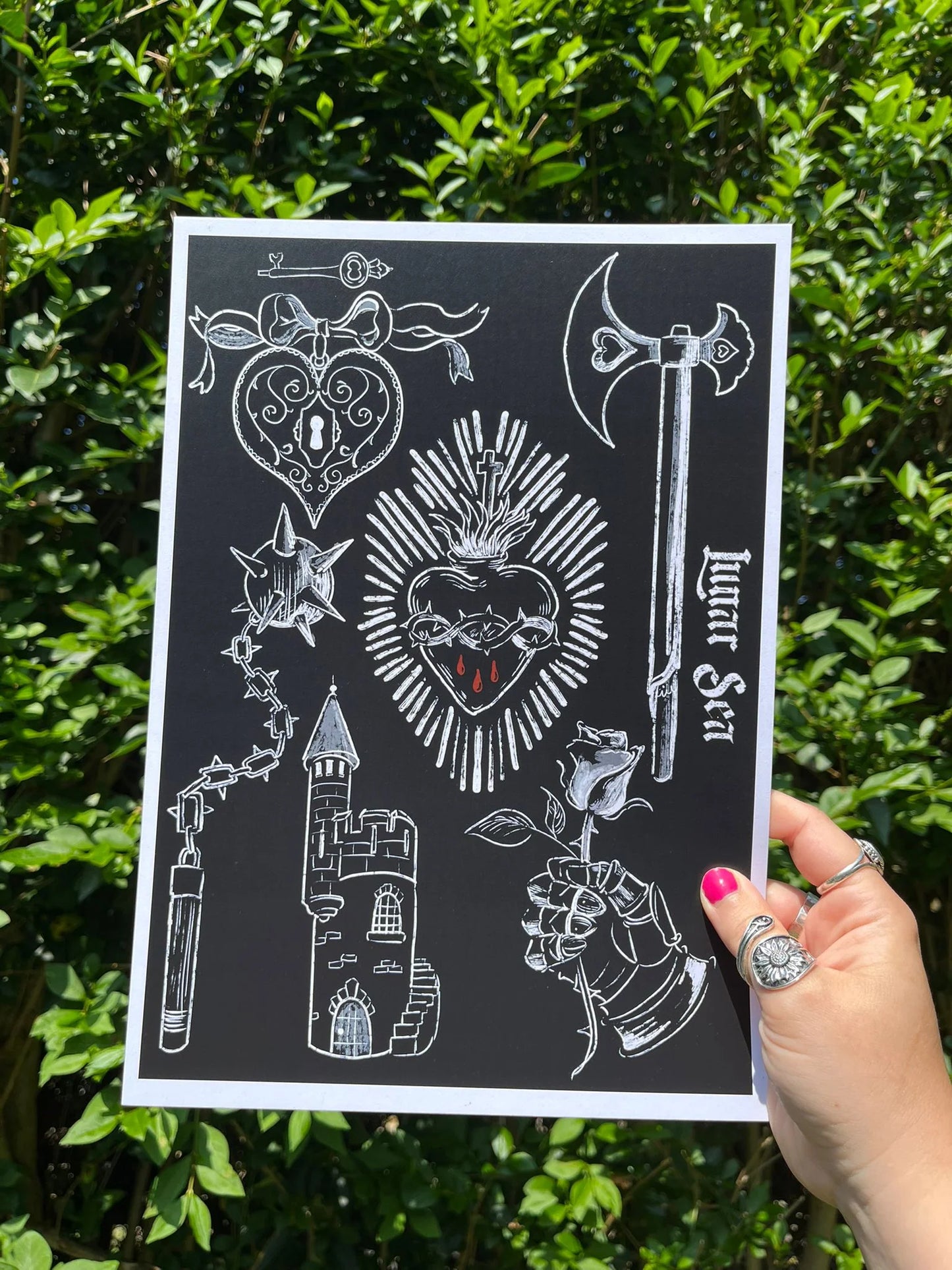 Medieval Flash A4 Print