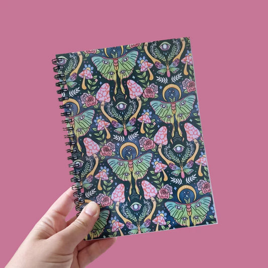 Luna Moth Notebook