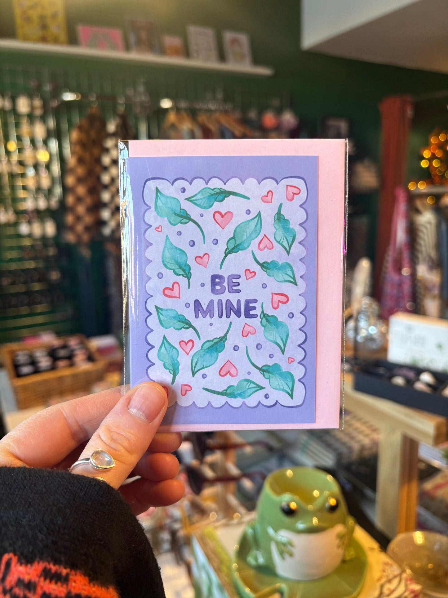 Be Mine - Mini Greeting Card