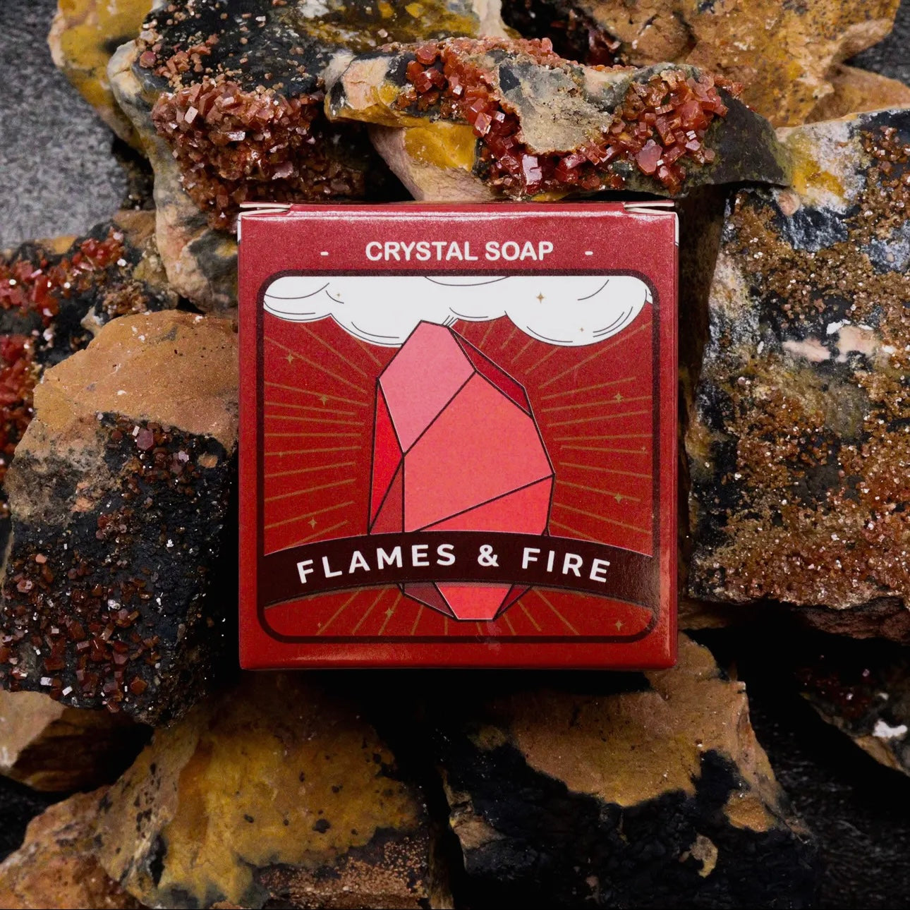 Crystal Soap - Flames & Fire Elements