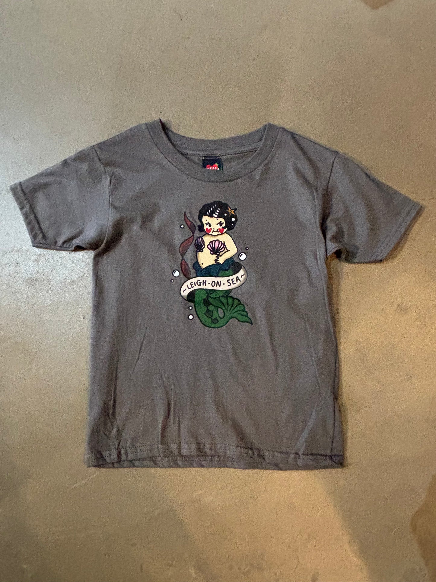 Mermaid Kewpie (Leigh-On-Sea) Kids T-Shirt