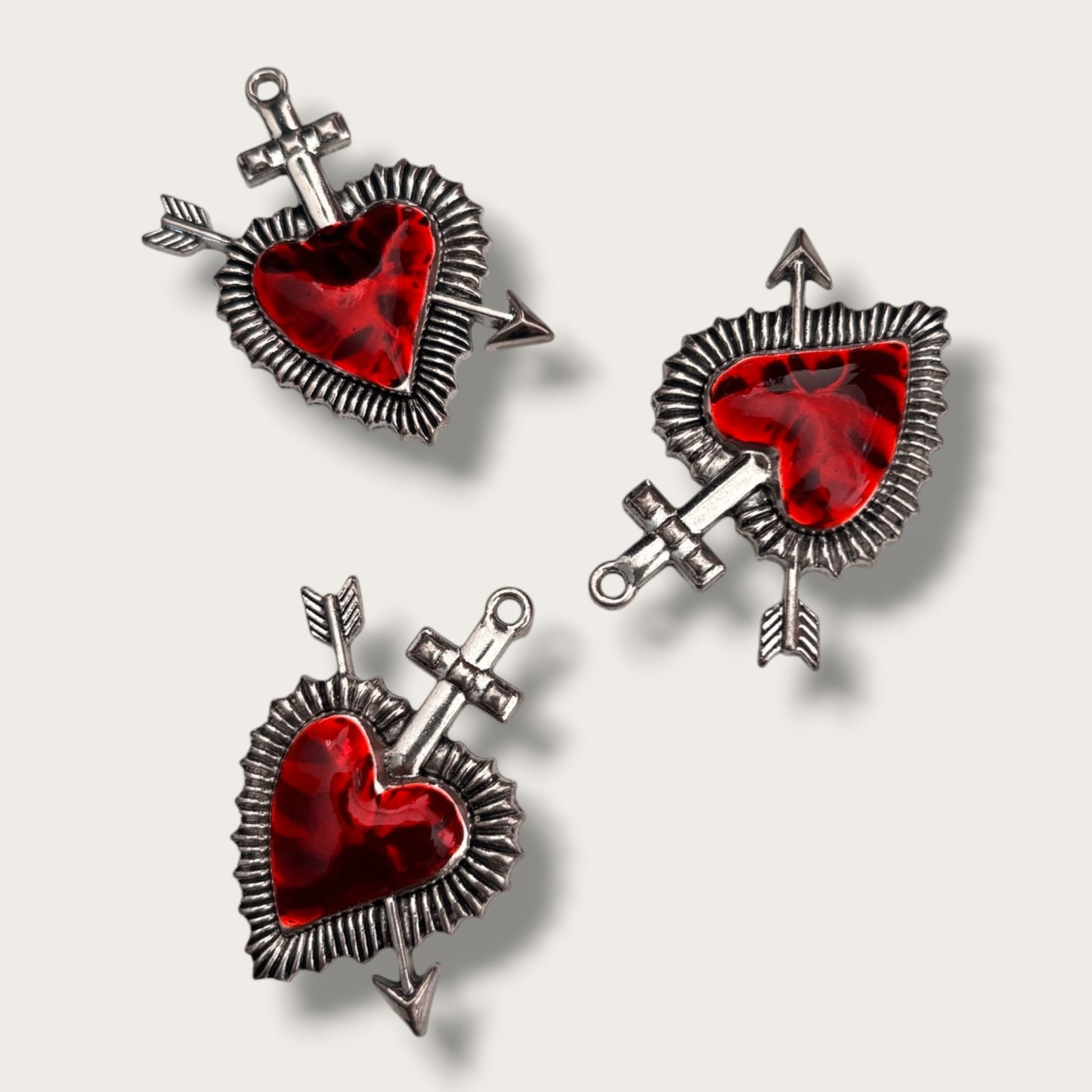 Heart Charm 1pc