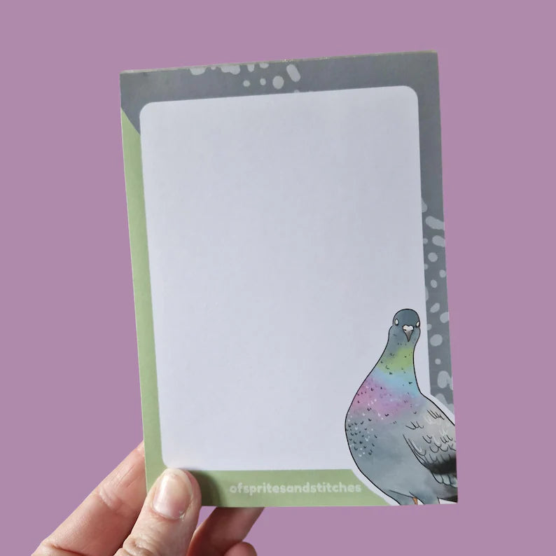 Curious Pigeon Notepad