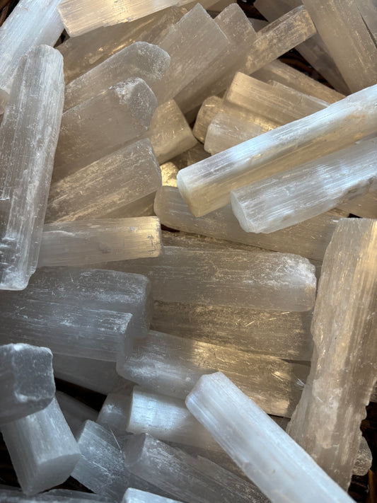 Selenite Wands