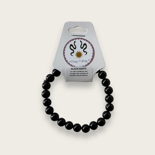 Black Agate Bracelet