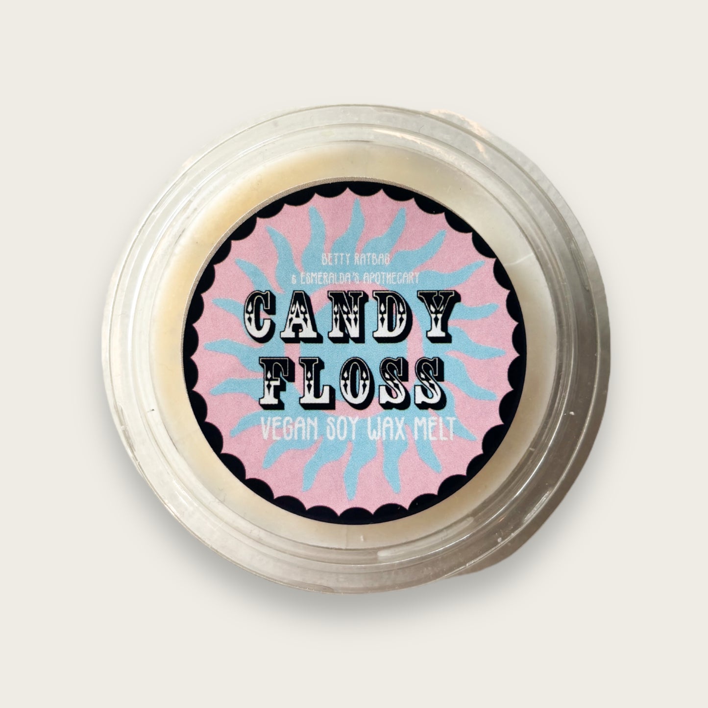 Candy Floss Wax Melt Pot